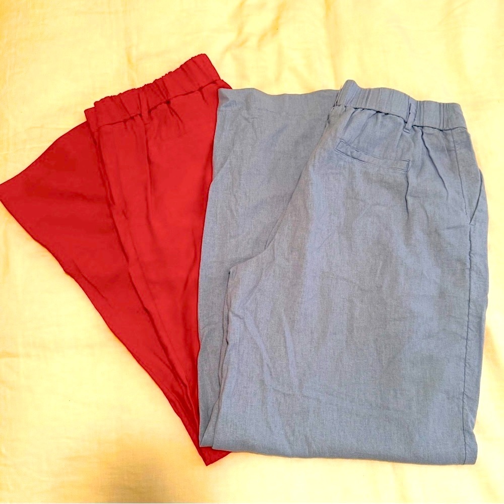 a new day 🌺 Pair of High-Rise Straight Trouser Pants